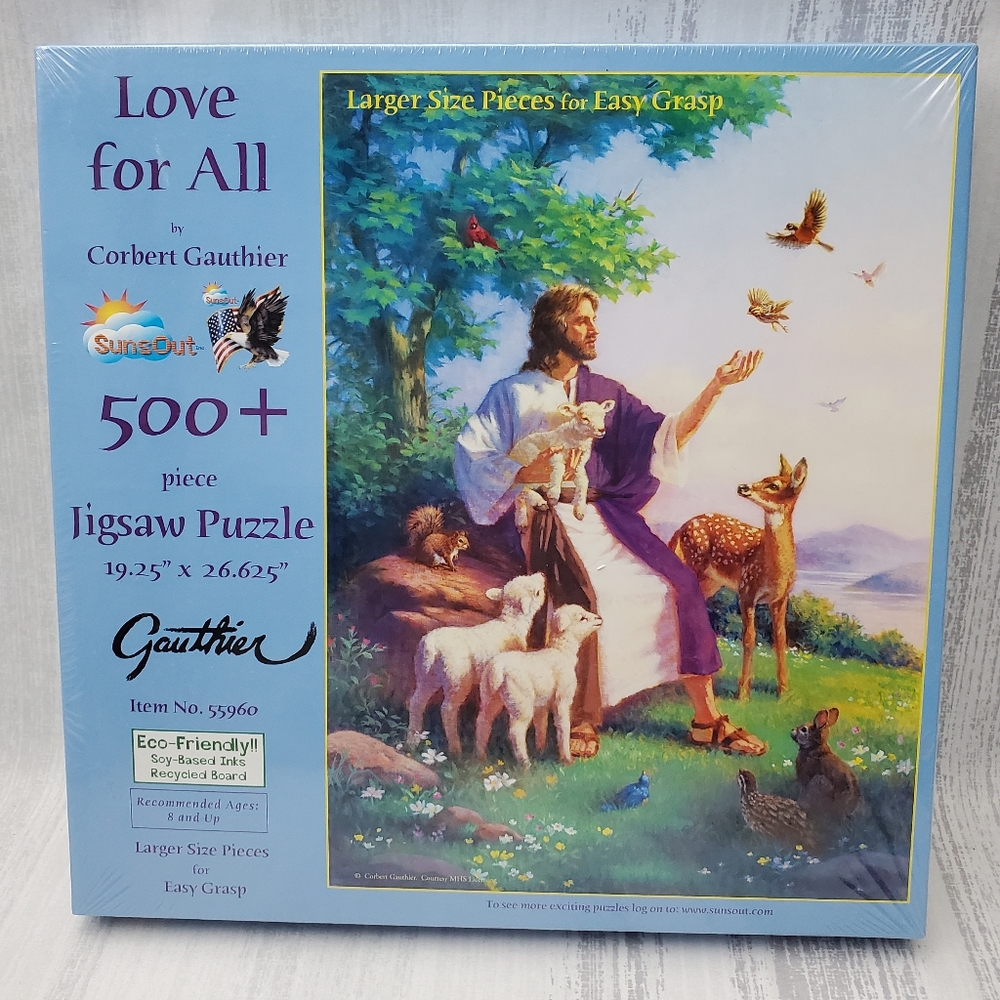 Puzzle: "Love For All" 500 pcs New in Sealed Box